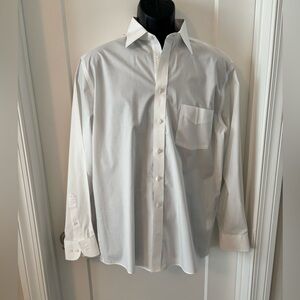 Stafford Classic White Men's Shirt